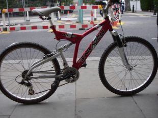 saracen vice mountain bike